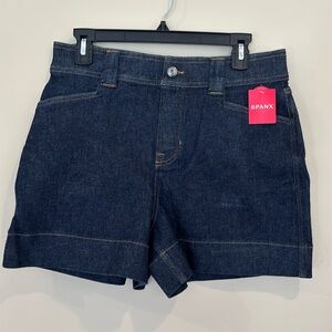 Spanx denim trouser short 4” size M